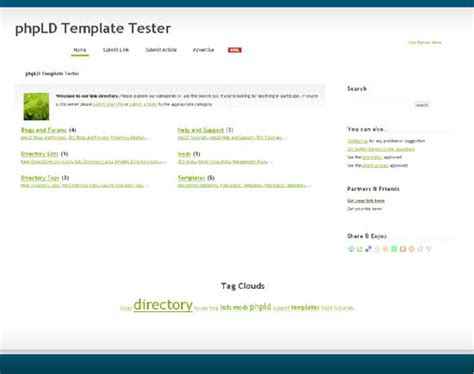 designer: phpld templates submit article|PHP Link Directory Template Archive .